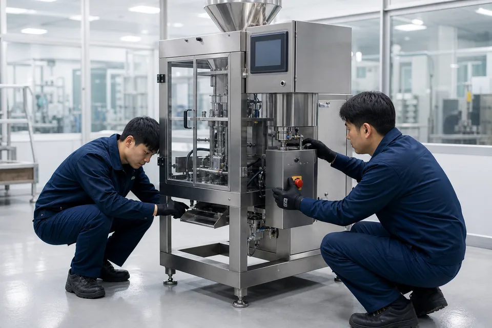 [샘플] 분말 자동 포장기